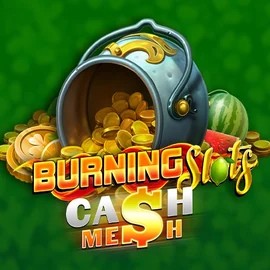 Burning Slots Cash Mesh online game logo by BF Games on spinsy-casinos.es