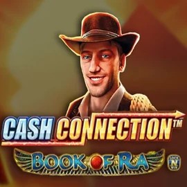 Cash Connection Book Of Ra game by Novomatic – logo hosted on Spinsy Casino