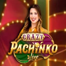 Enjoy Crazy Pachinko by Evolution – logo hosted on spinsy-casinos.es
