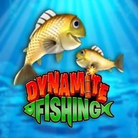 Dynamite Fishing online game logo by Inspired Gaming on spinsy-casinos.es