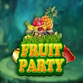 Fruit Party slot logo by Top Trend Gaming at Spinsy Casino