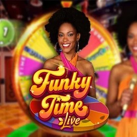 Funky Time game by Evolution – logo hosted on Spinsy Casino