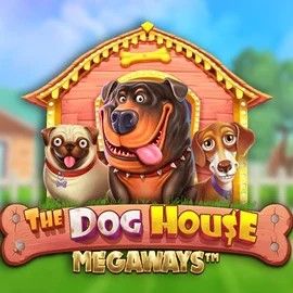 The Dog House Megaways logo by Pragmatic Play at Spinsy Casino