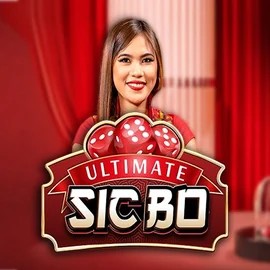 Ultimate Sic Bo slot logo by Ezugi at Spinsy Casino